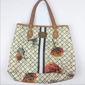 L.A.M.B. RARE Marigold Tote Bag VGUC Gwen Stefani